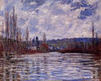 Monet, Claude Oscar - The Flood of the Seine at Vetheuil